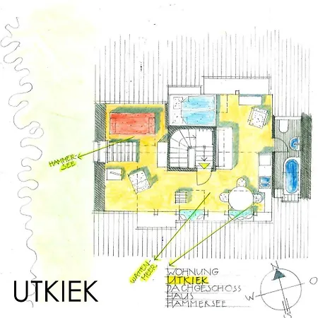 Haus Hammersee - Utkiek Juist